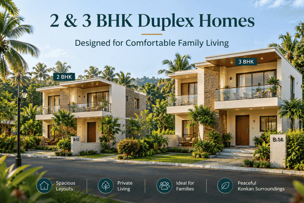 2 BHK Dapoli villa interior at SR City