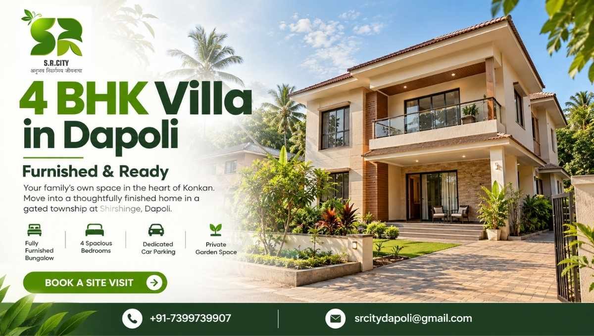 4 BHK Villa in Dapoli